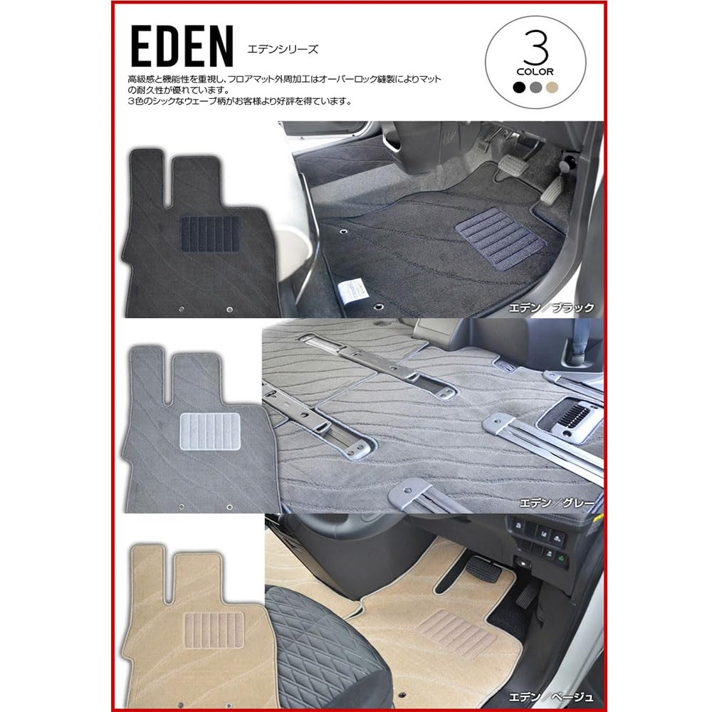 Amazon | ランディ フロアマット「オスカーグレー」1台分「DELUXE